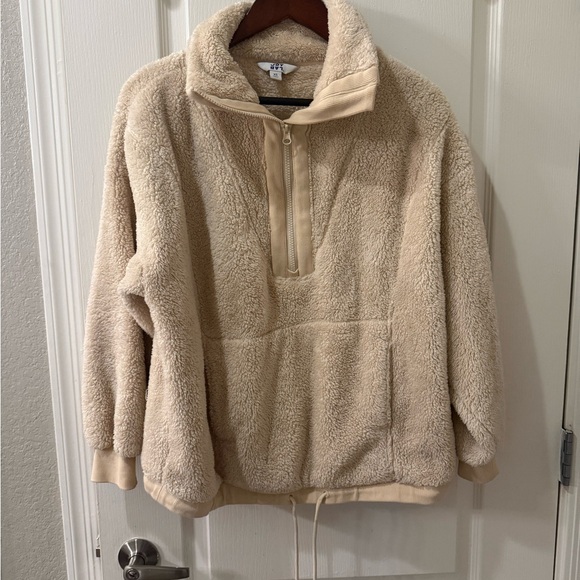 JoyLab Cream Sherpa Jacket - Picture 1 of 4